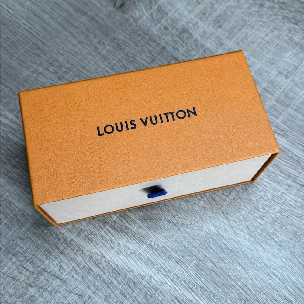 LOUIS VUITTON Orange and Blue Gift Boxes